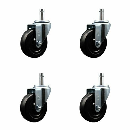 SERVICE CASTER Regency 460EC25 Replacment Caster Set, 4PK REG-SCC-GR20S414-HRS-845-4